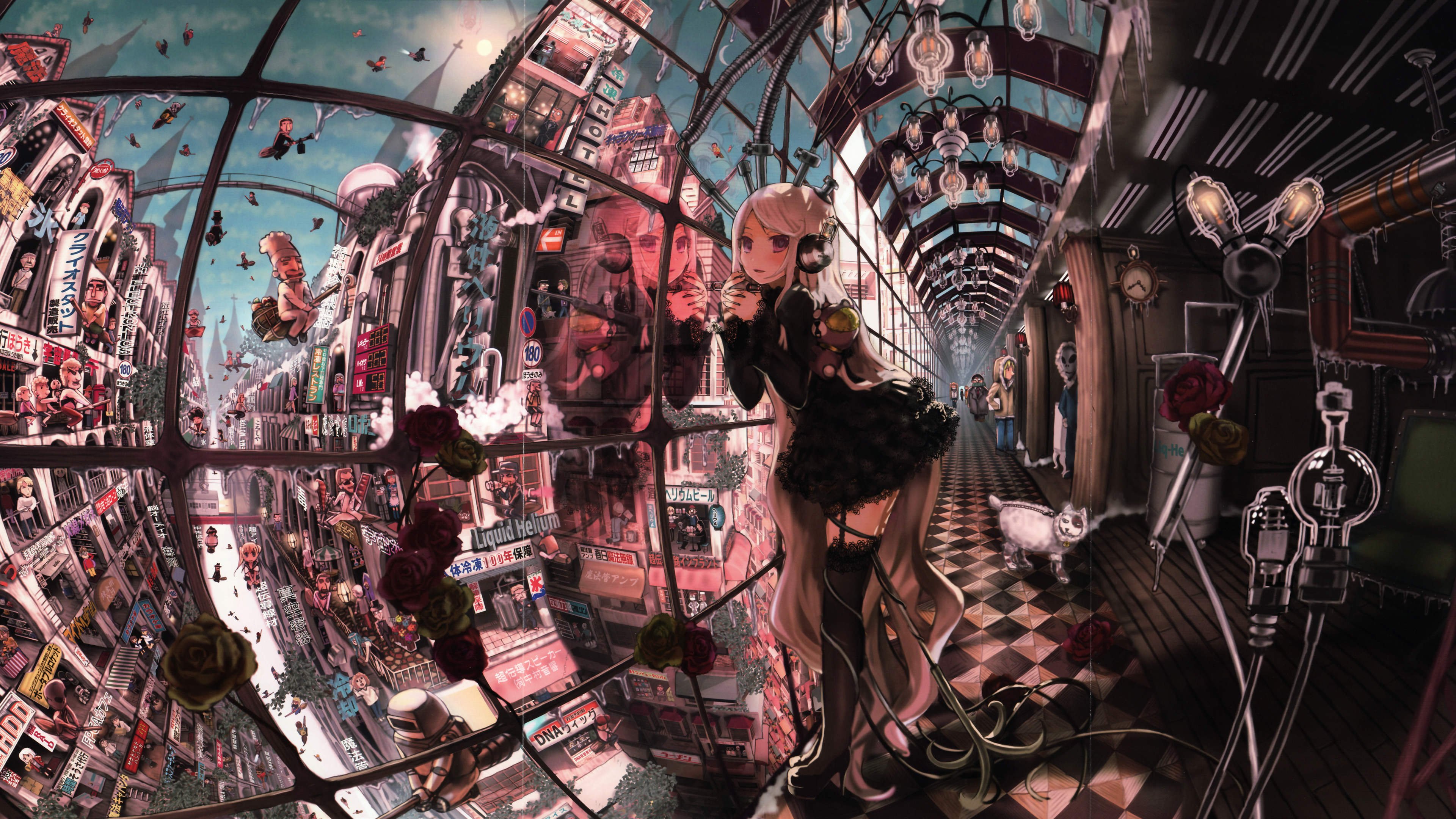 二次元 卡通 魔法世界