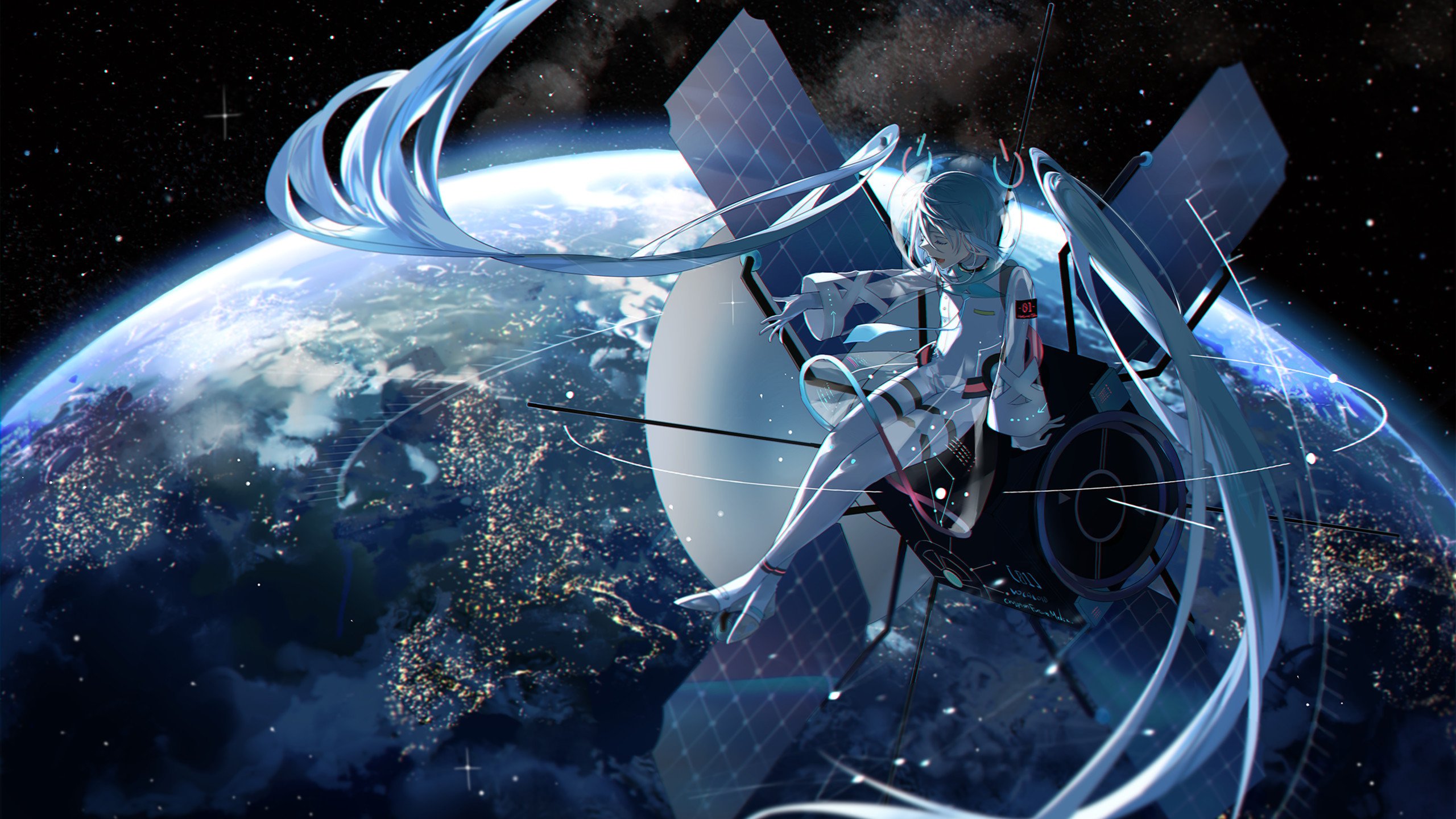 初音 宇宙 星球 卫星