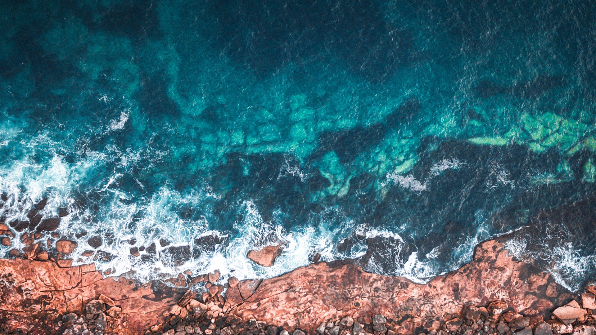 浪漫大海 海浪 蓝色