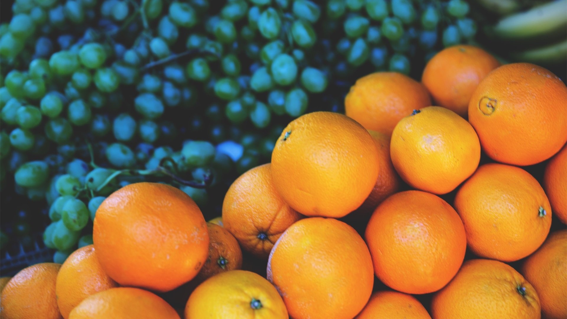 动感水果 橘子 葡萄