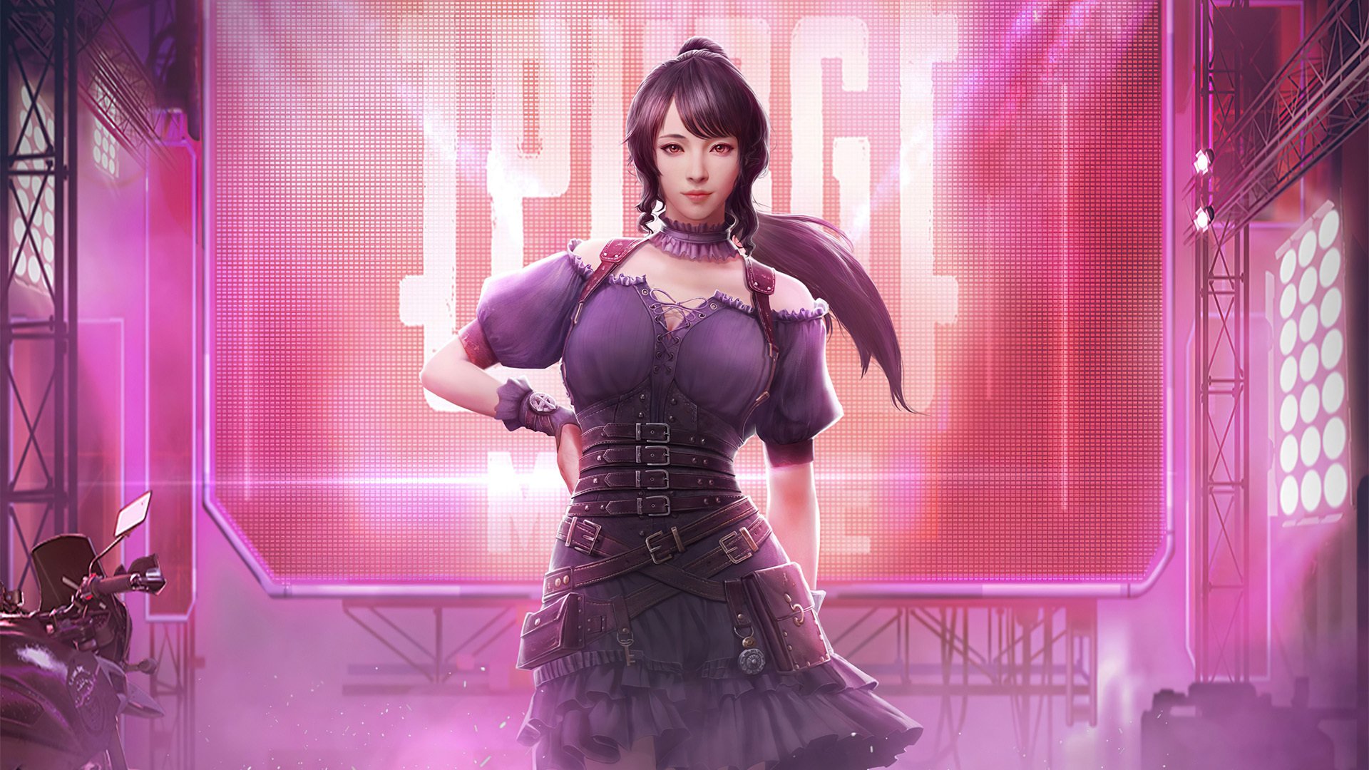 热门网游  pubg绝地求生 吃鸡性感游戏美女