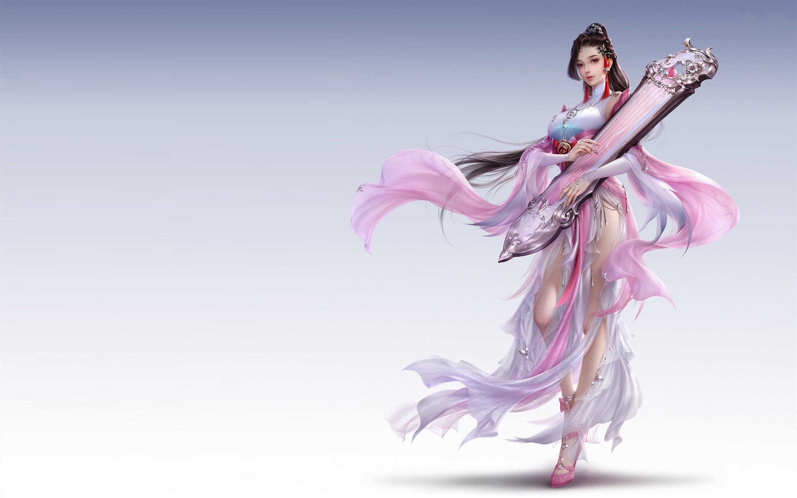 古风 琴女 仙女 神仙 侠女