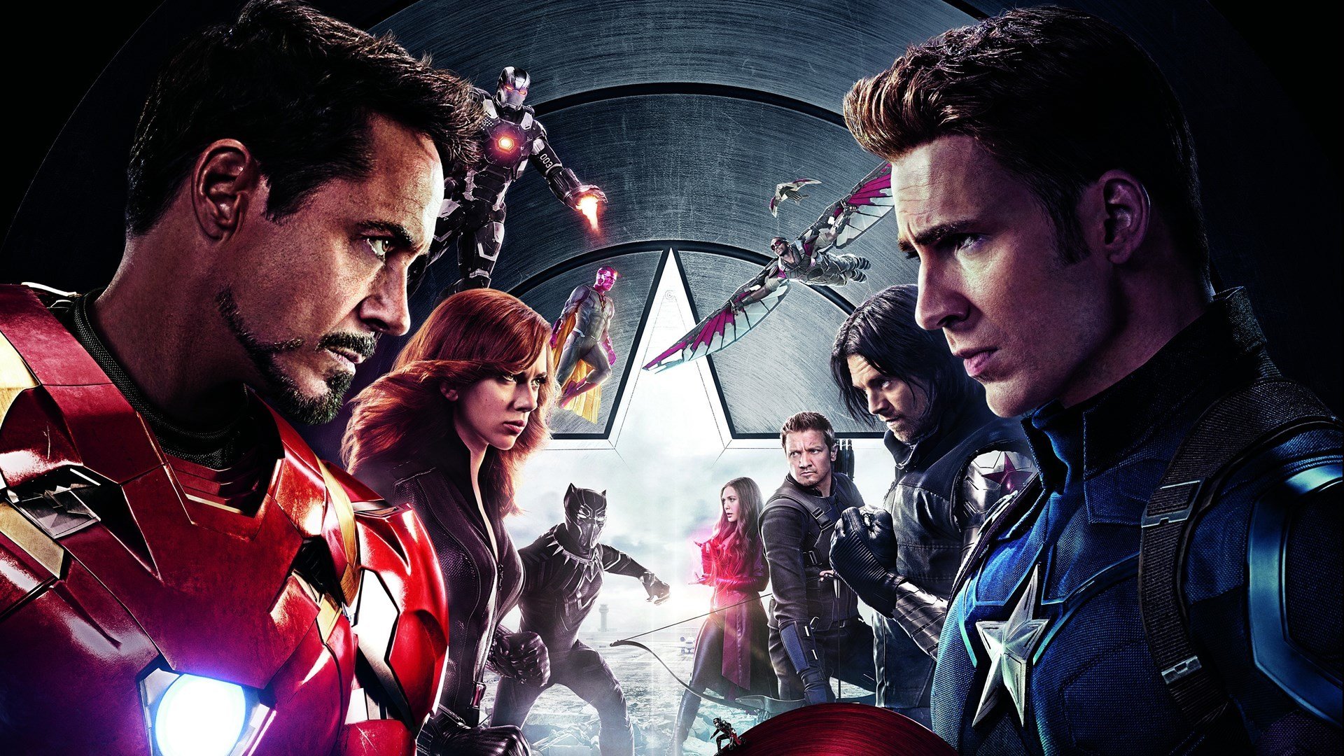 复仇者联盟 美国队长 钢铁侠 黑寡妇 漫威 冬兵