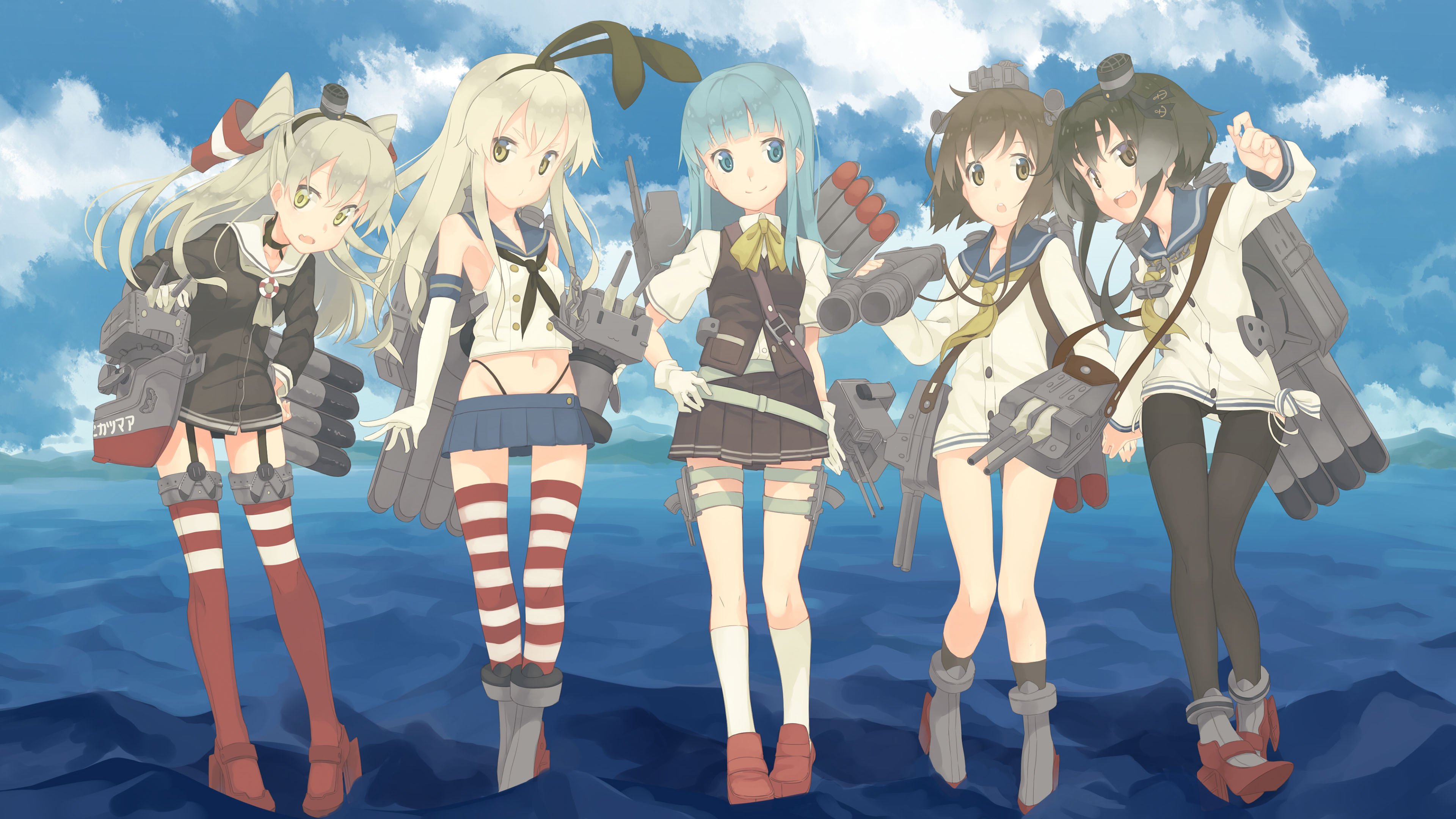 前线 大海 萝莉 武器 海军