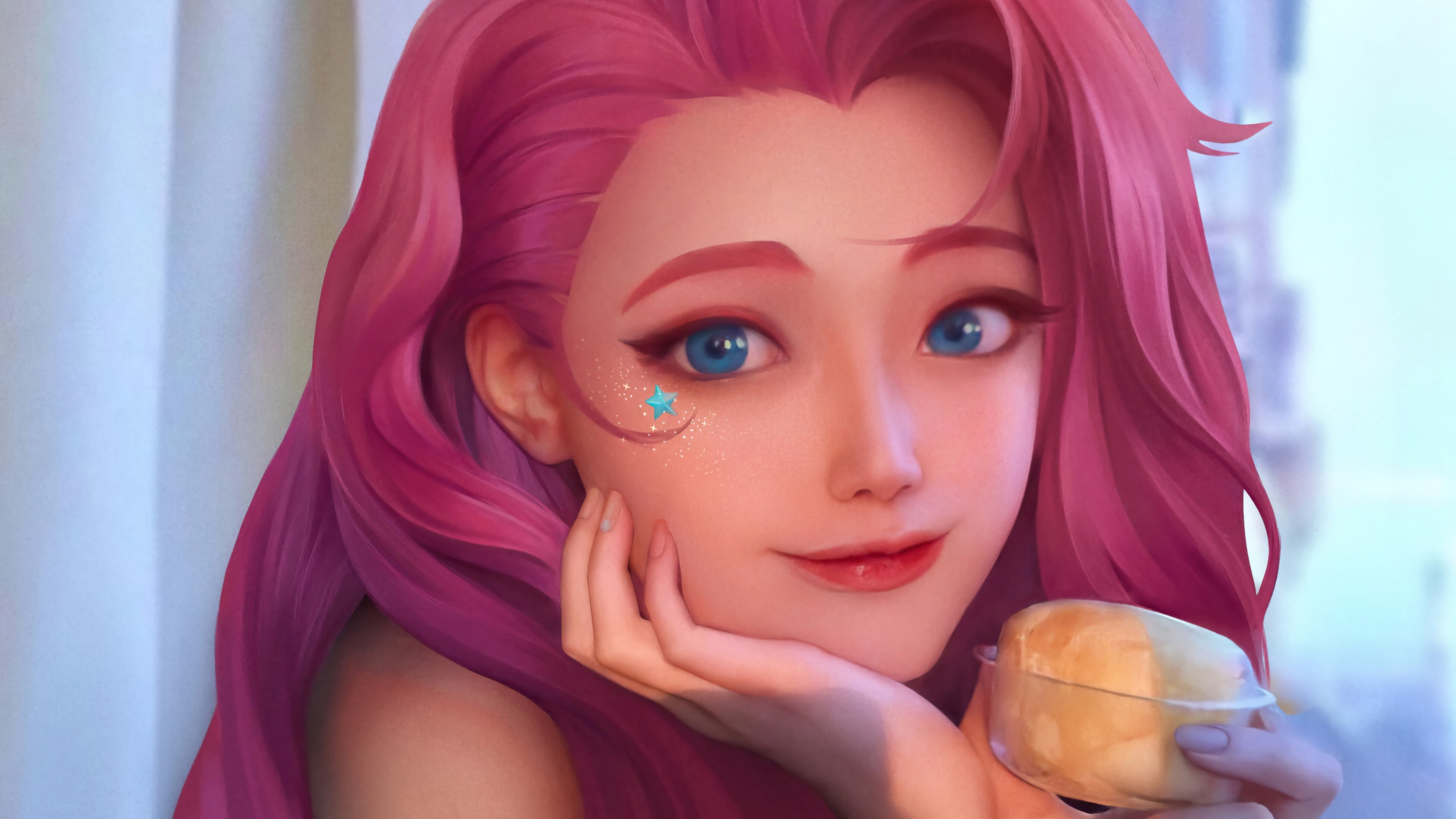 英雄联盟 LOL 星籁歌姬 KDA 同人 萨勒芬妮