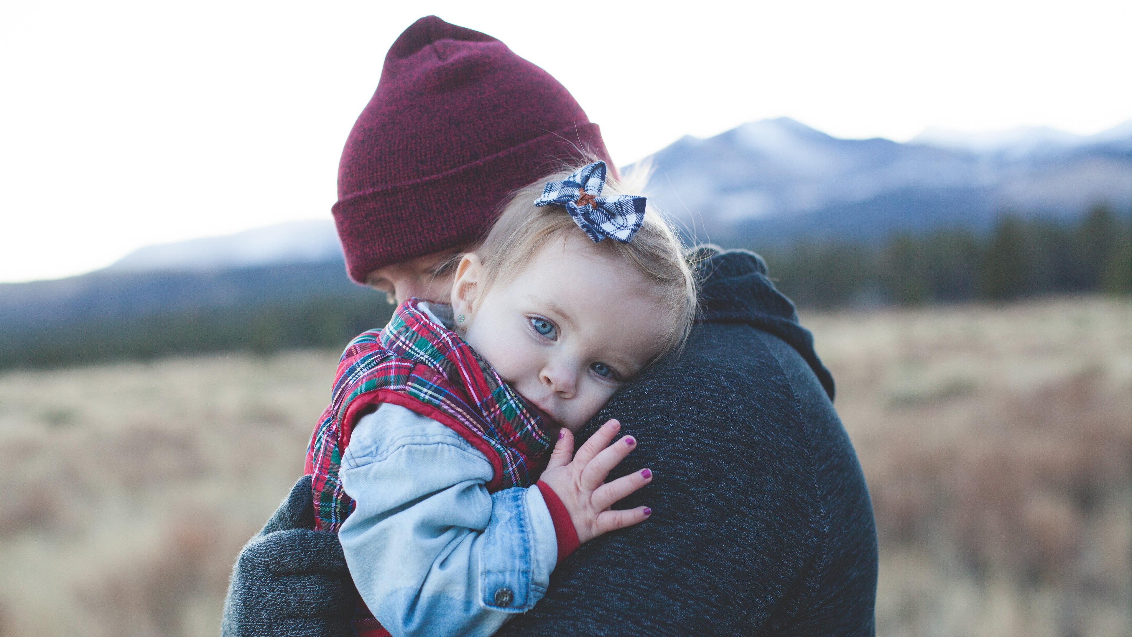 温馨一刻 爸爸 温暖