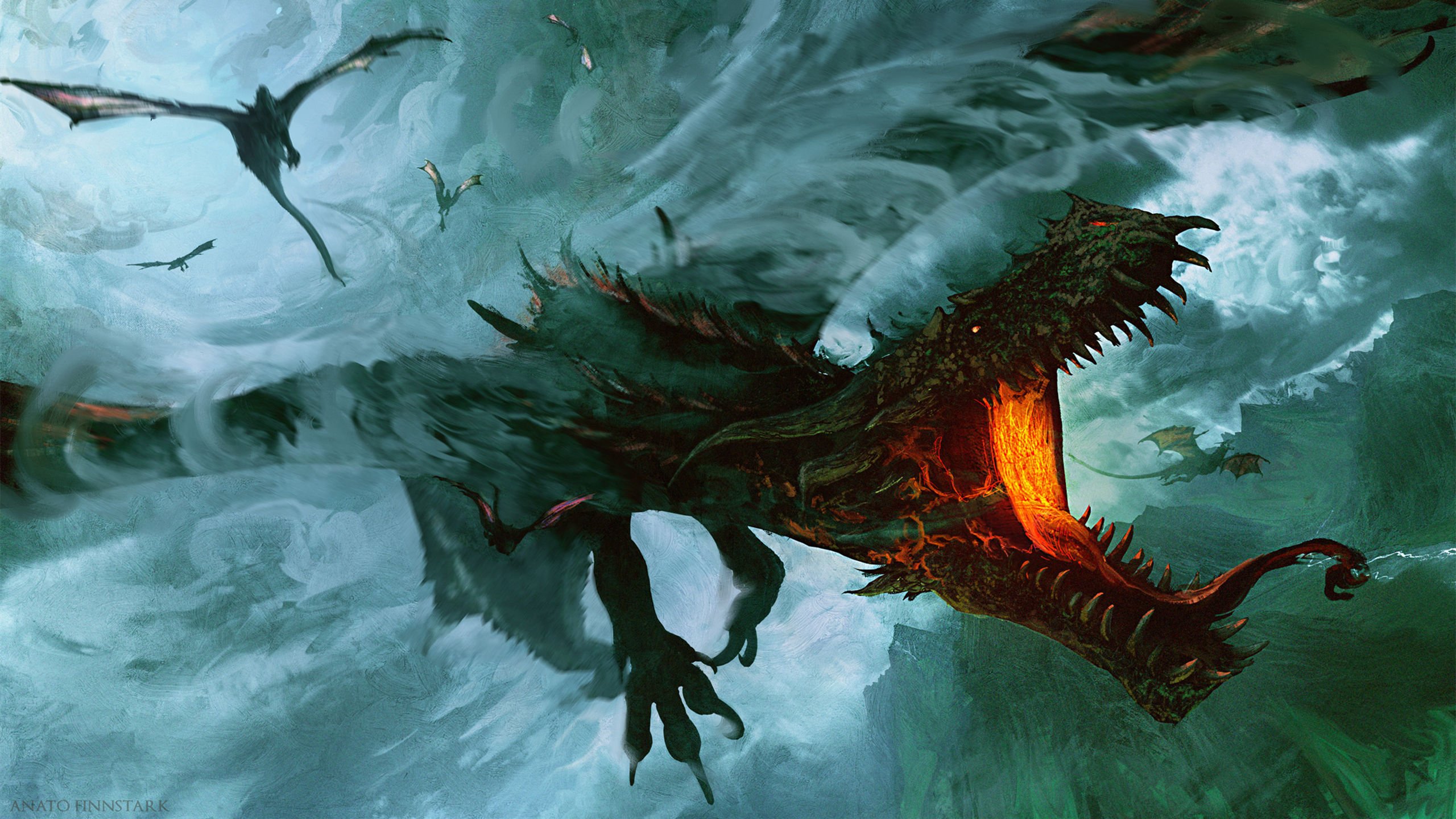 龙 吐息 龙息 火龙 火焰