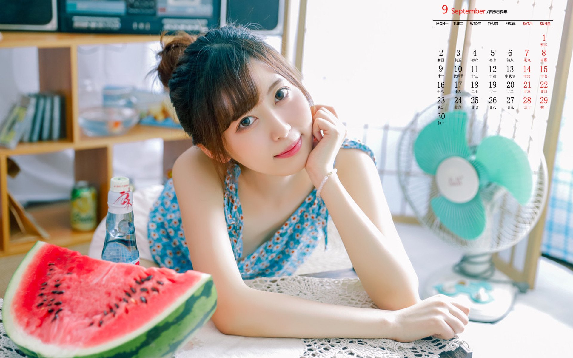 月历壁纸 九月 2019年9月 日历