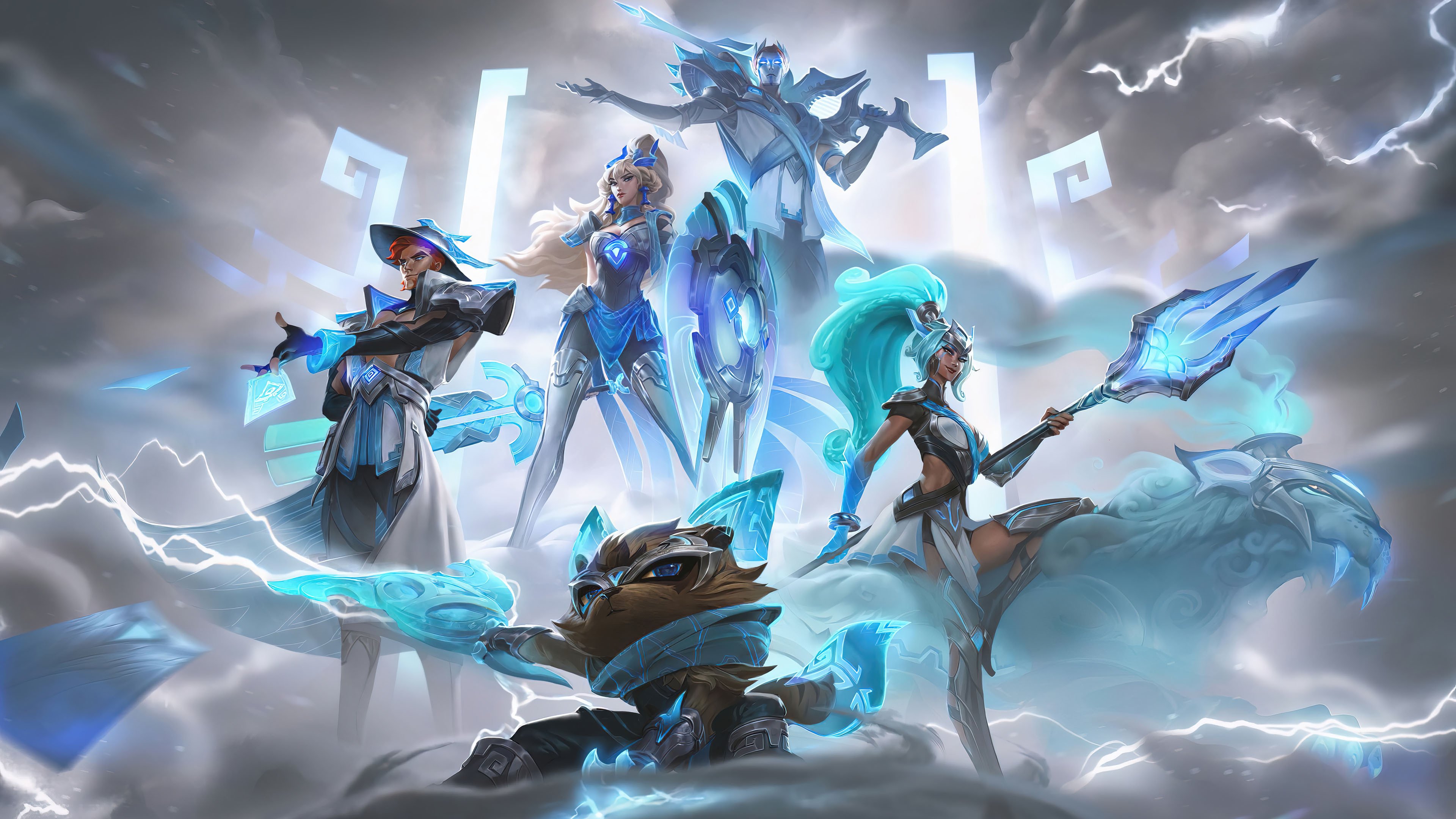 英雄联盟 LOL 曙光女神 蕾欧娜 戏命师 卡牌大师 崔斯特