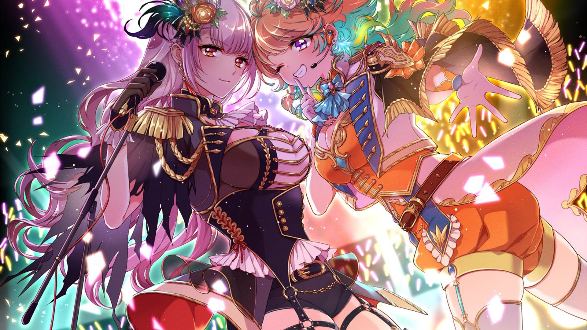 歌手 明星 演唱会 舞台 姐妹