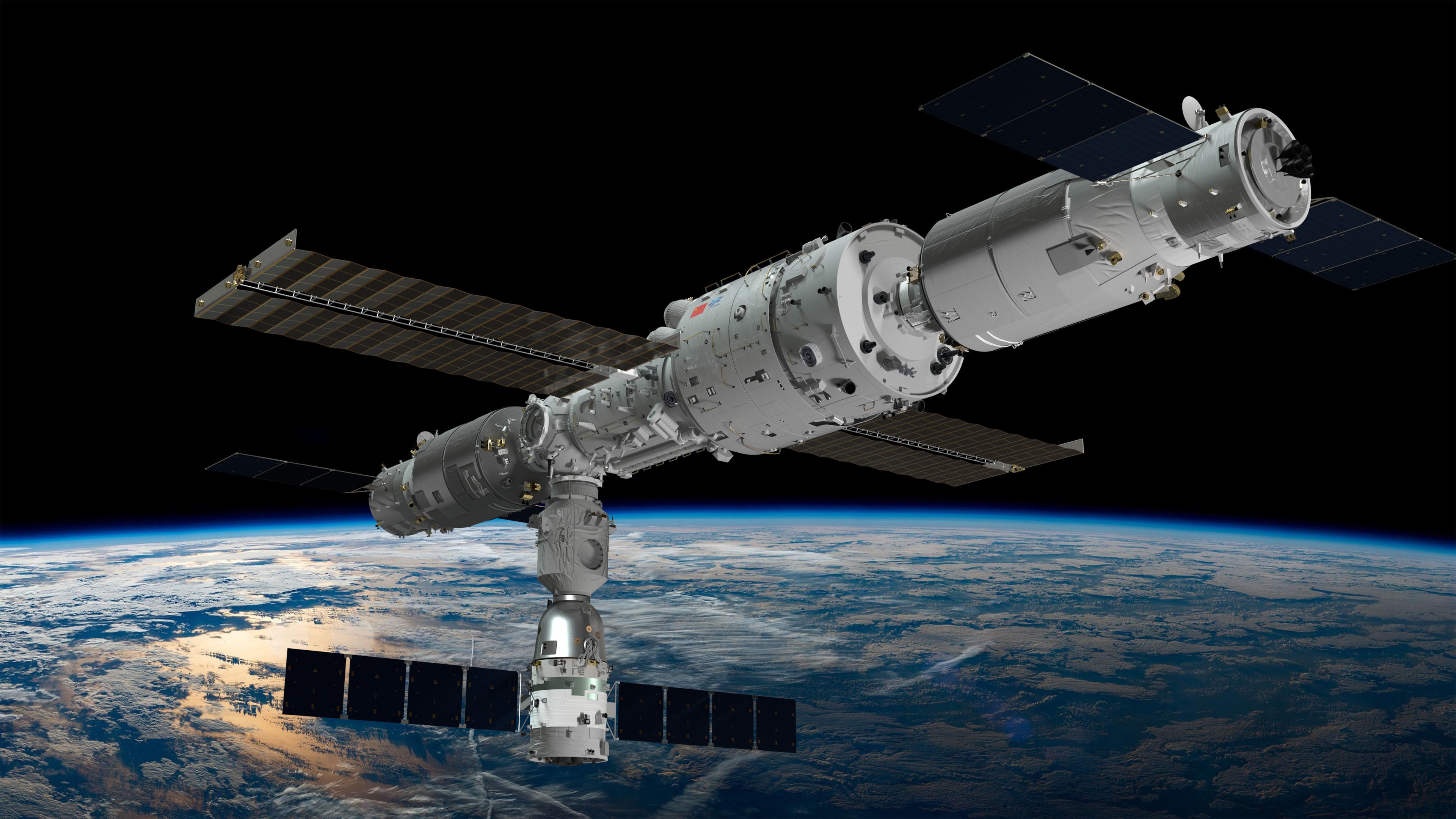 中国空间站 宇航 地球