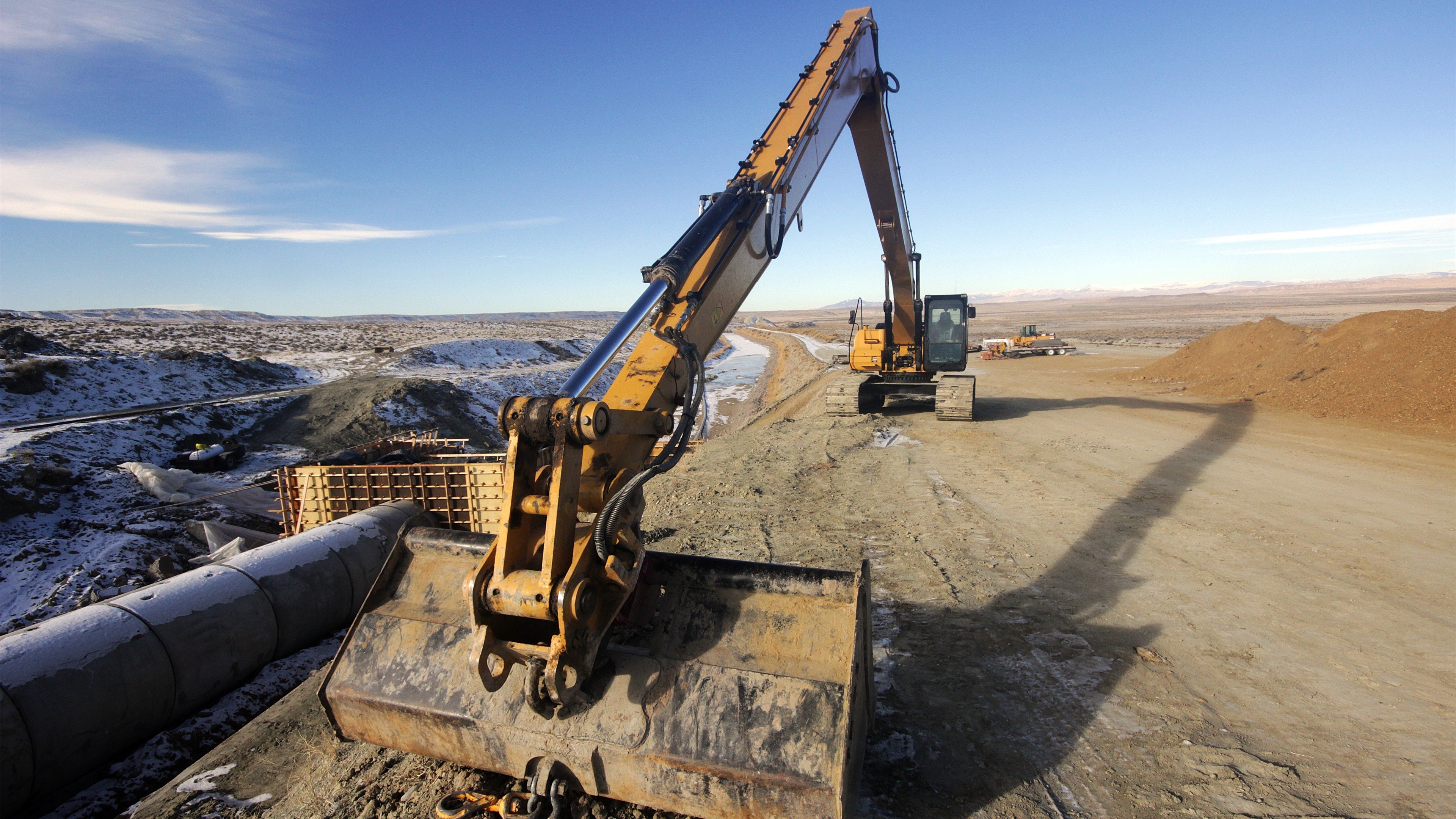 挖掘机 蓝翔 机械