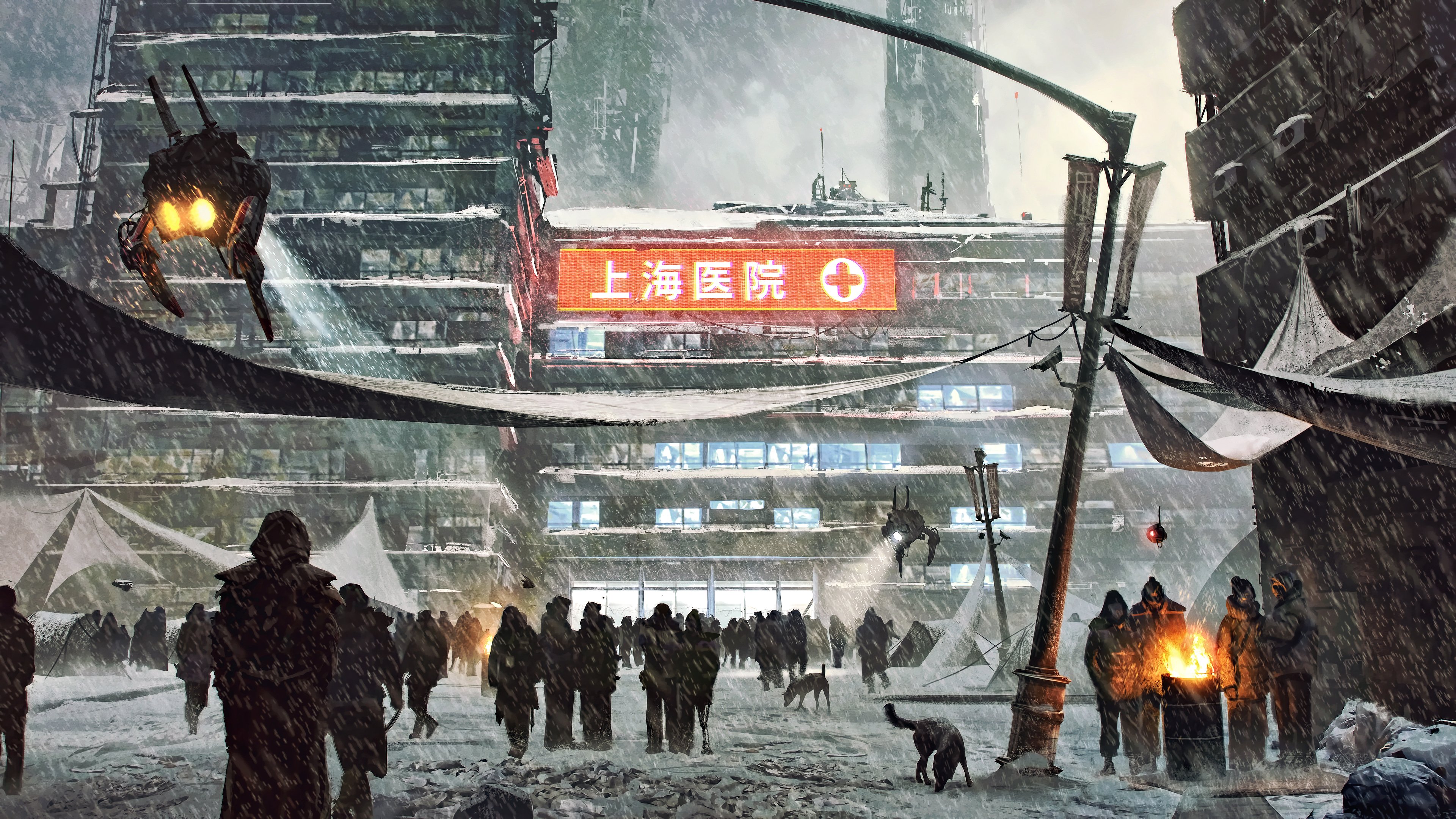 流浪地球 上海 世界末日