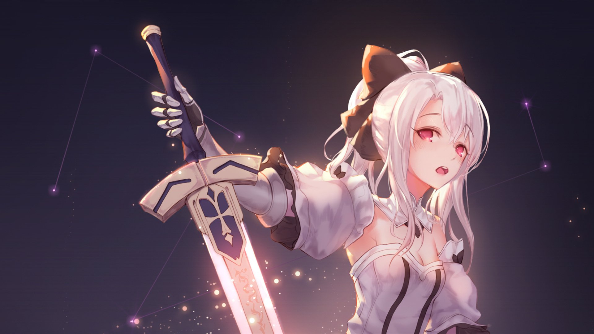 卡通人物 圣剑 剑士