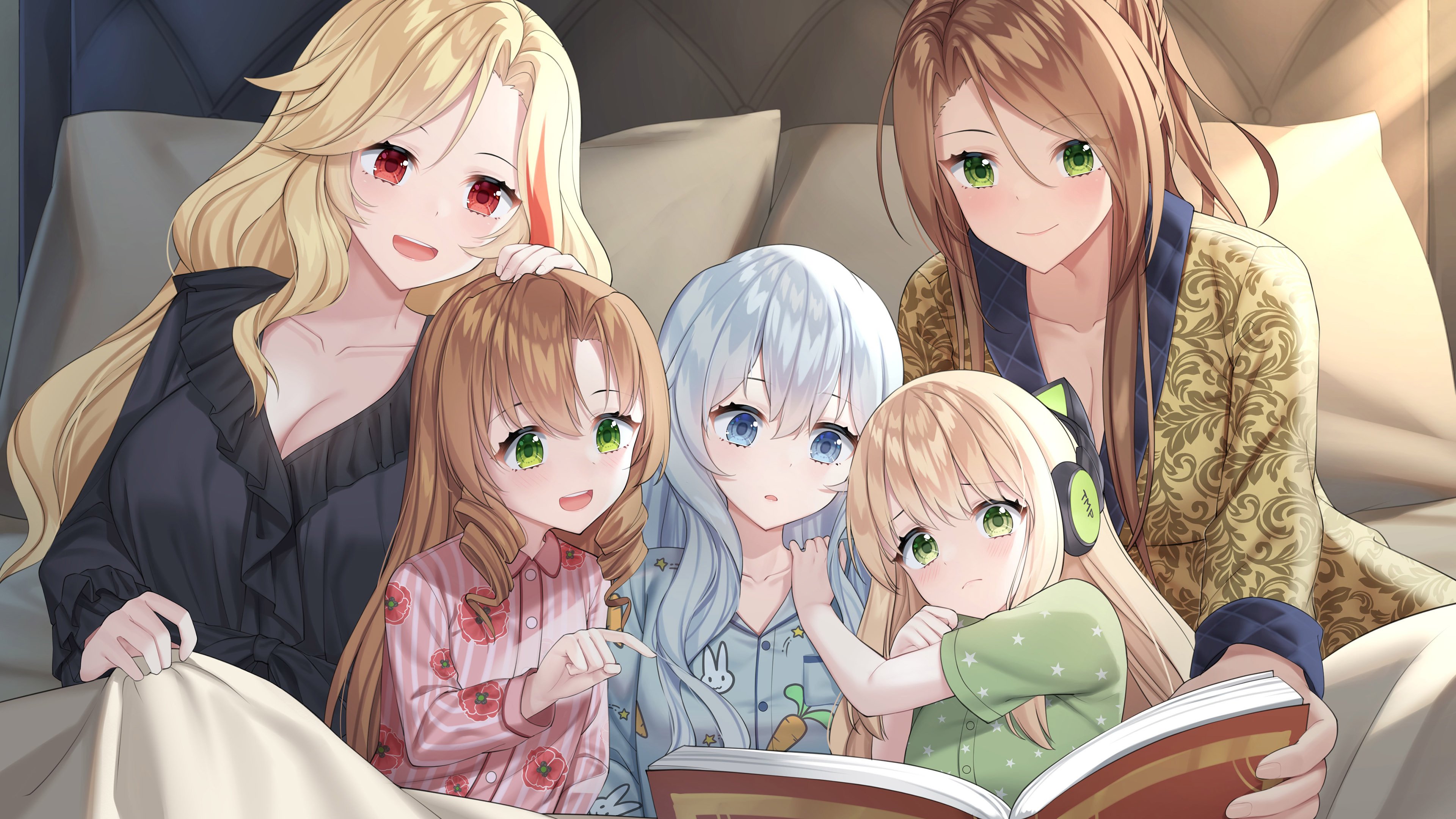 讲故事 三姐妹 温馨一家