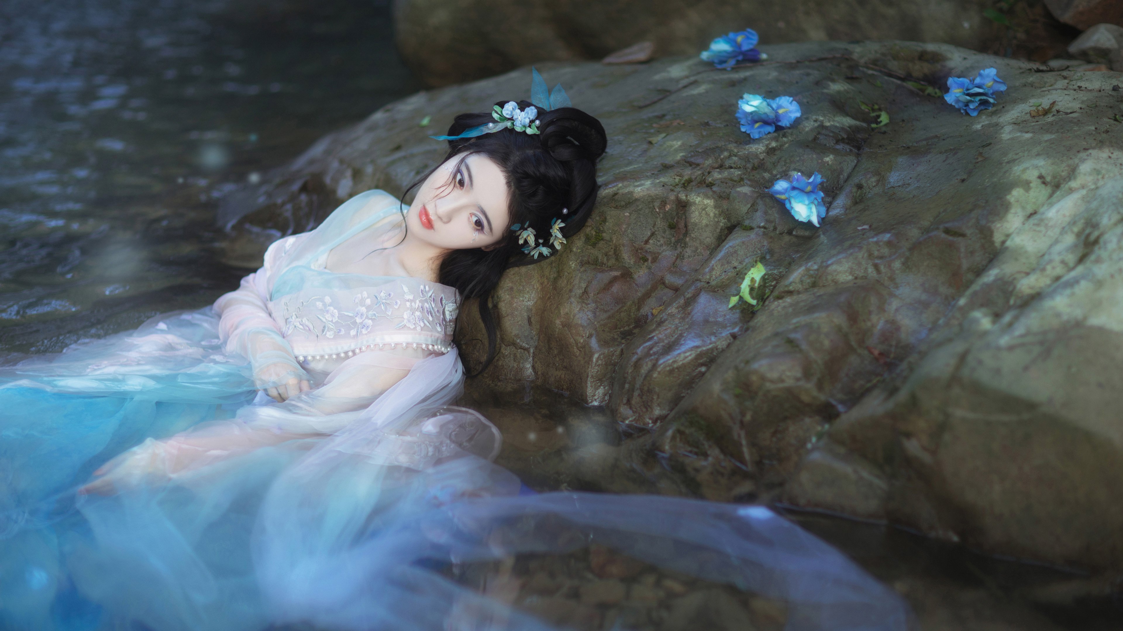 古风文艺 古装女子 唯美