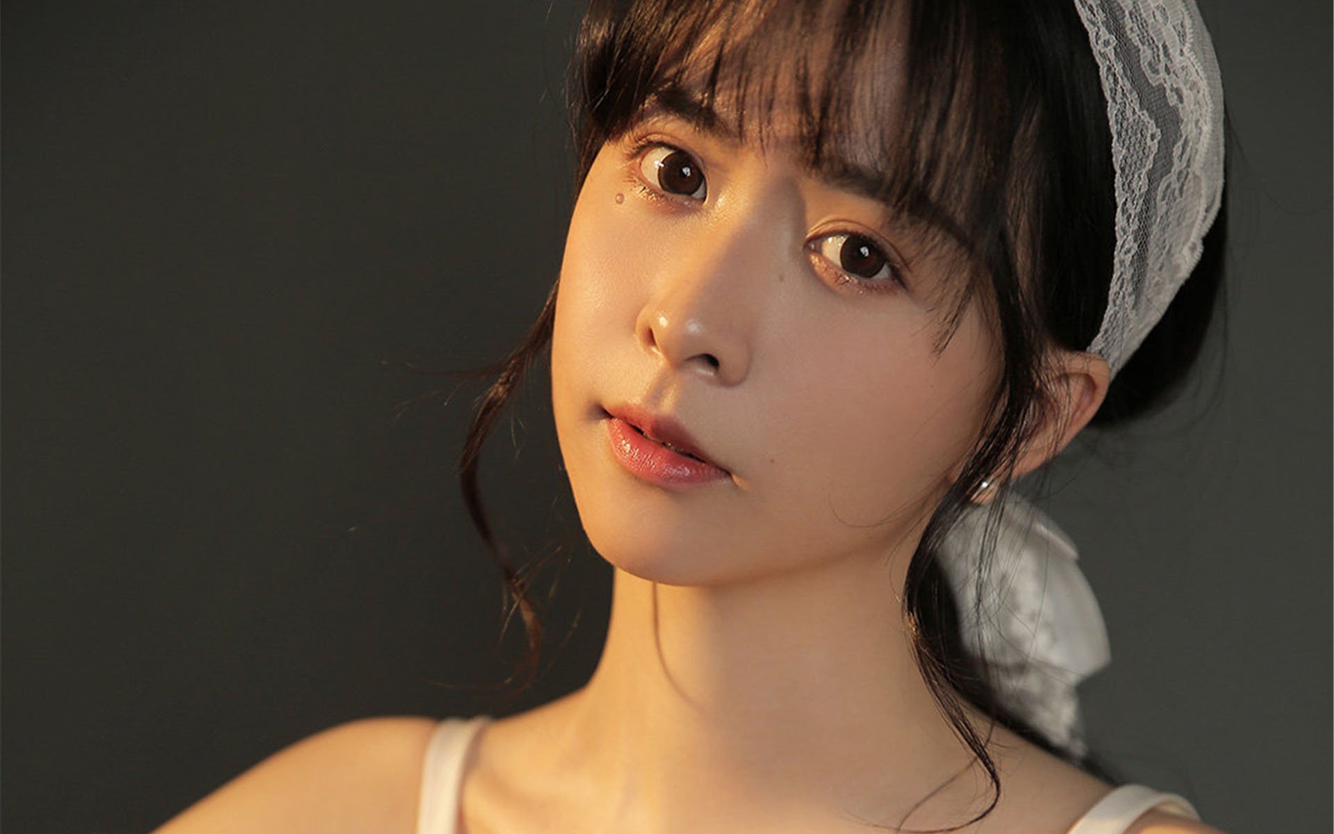 清纯 文艺 头巾