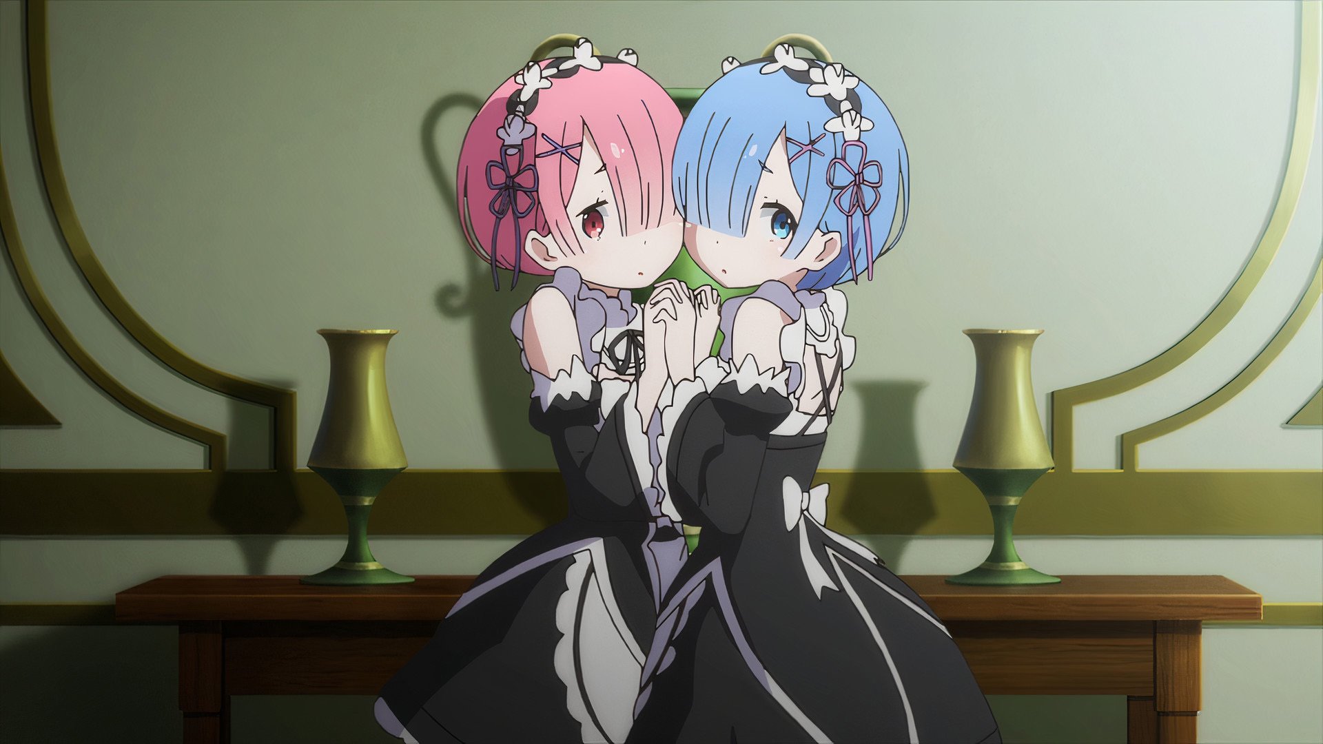 二次元 女仆装 蕾姆 卡哇伊