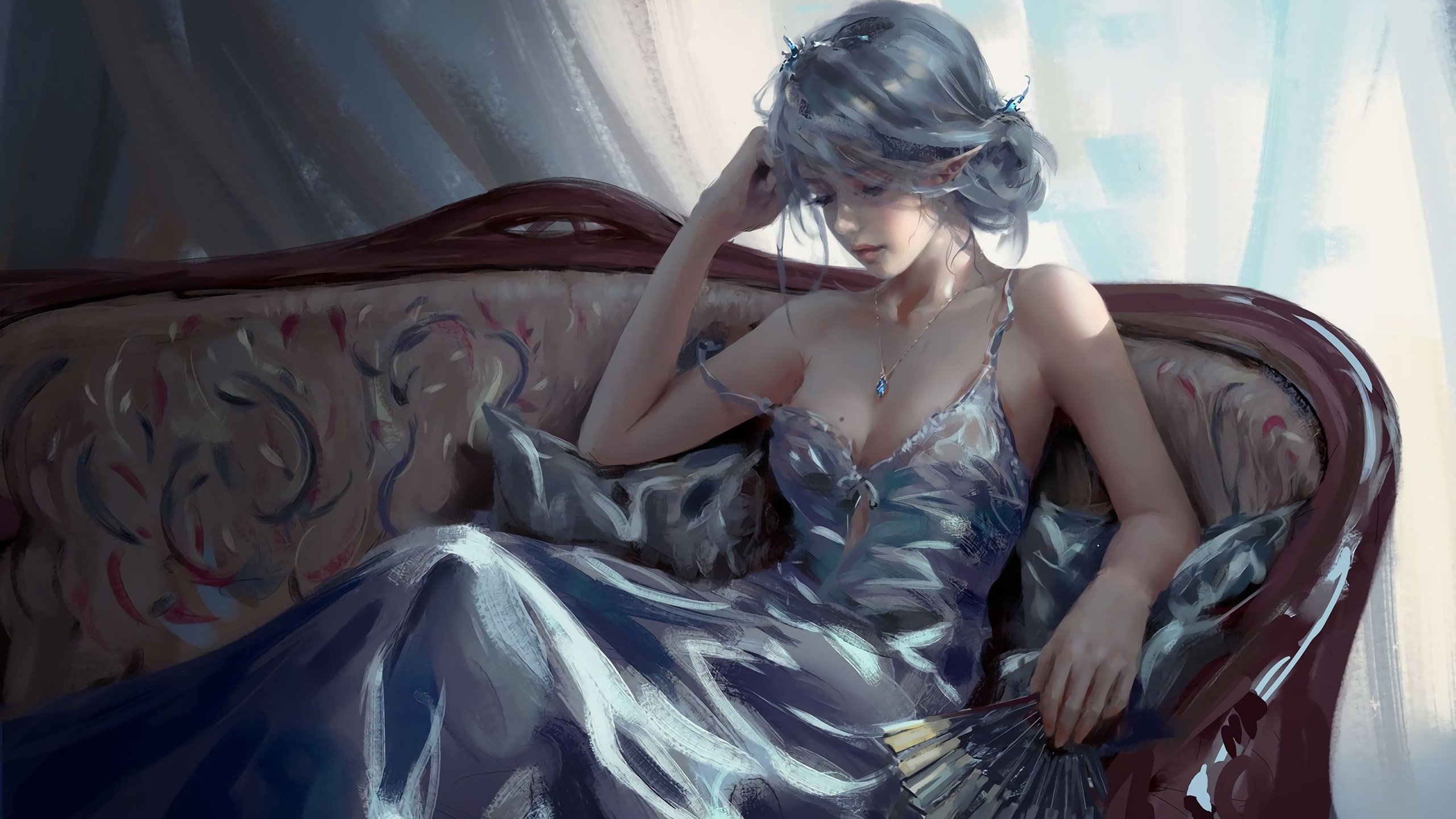 国漫 鬼刀 海琴烟 冰公主 小憩