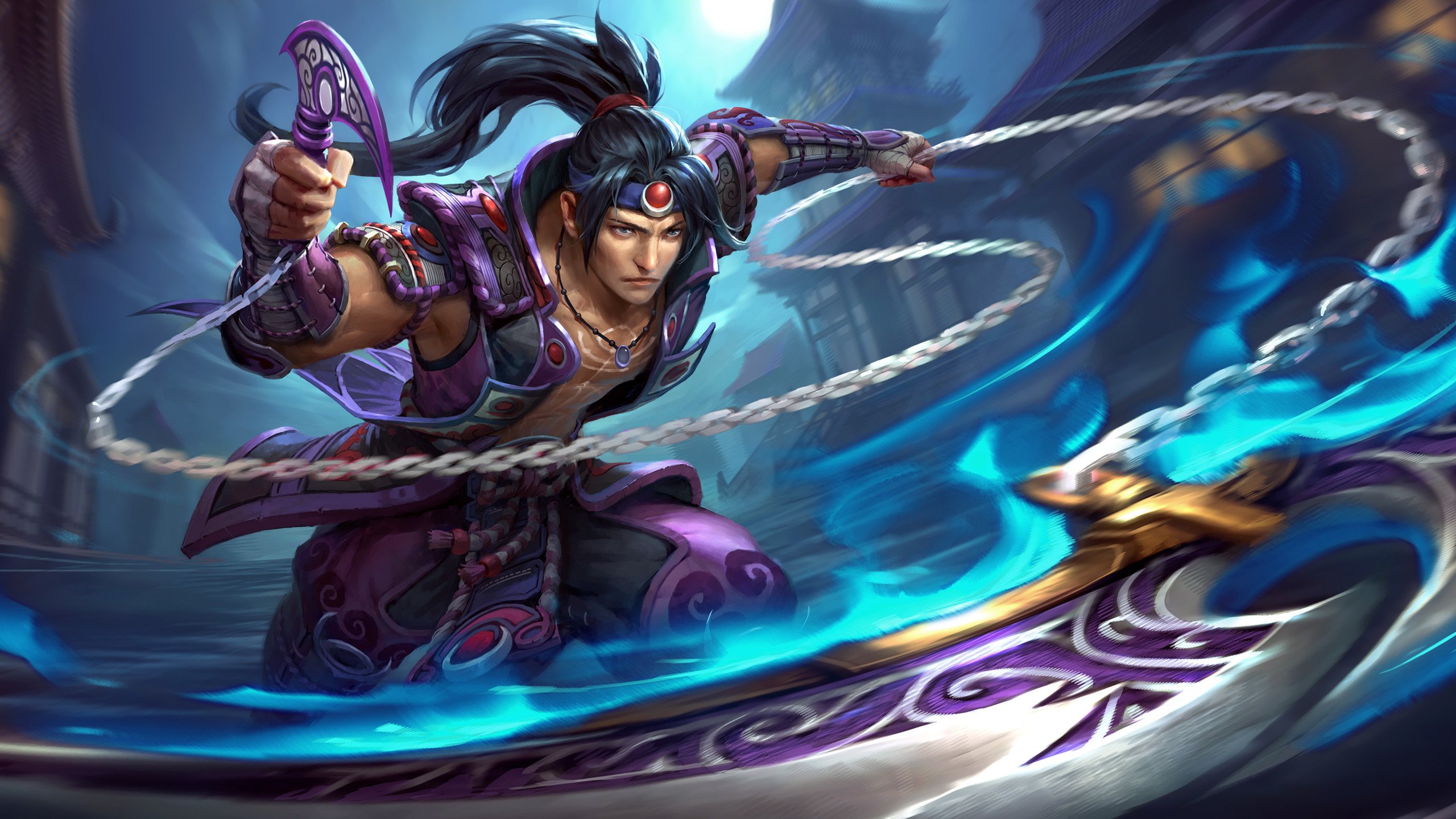 主机游戏 神之浩劫 锁链 飞刀