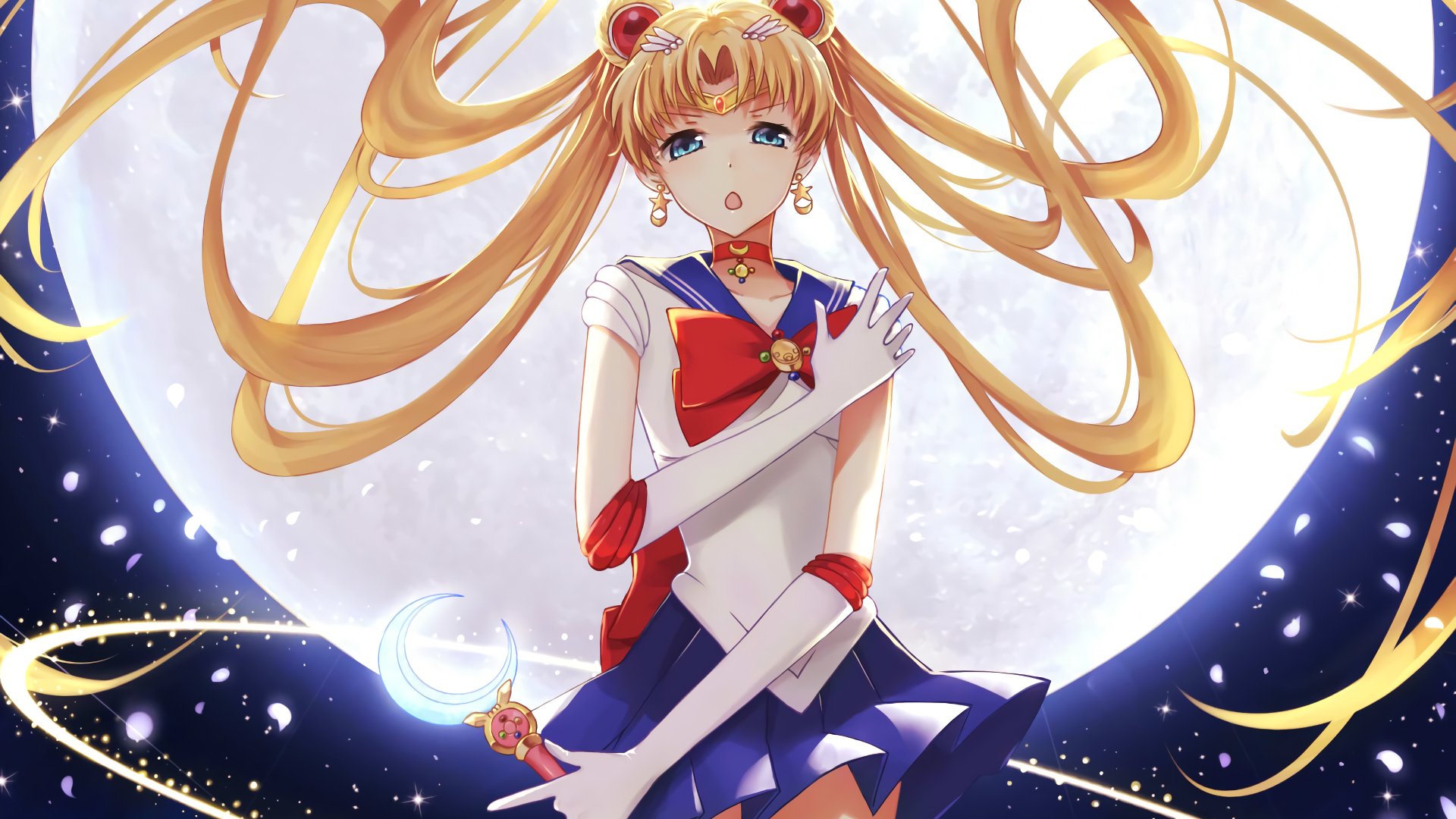 美少女战士 魔法 月亮 代表月亮消灭你