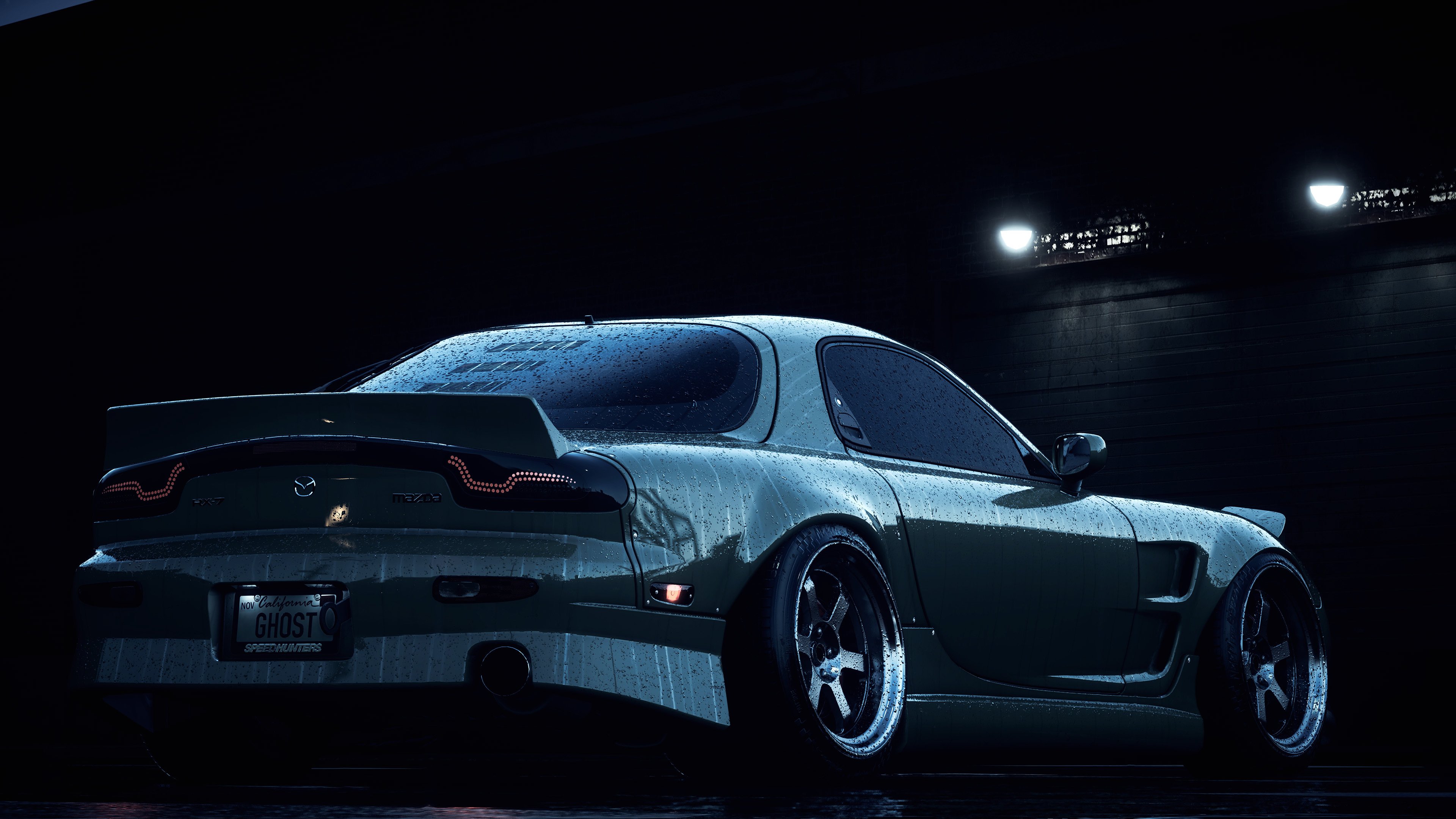 马自达 雨水 跑车 尾翼 酷