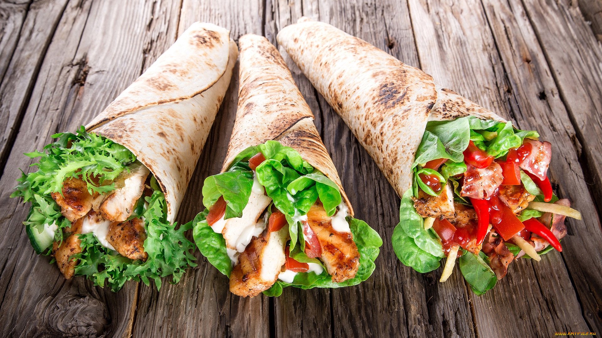 舒缓压力 肉卷 生菜 快餐