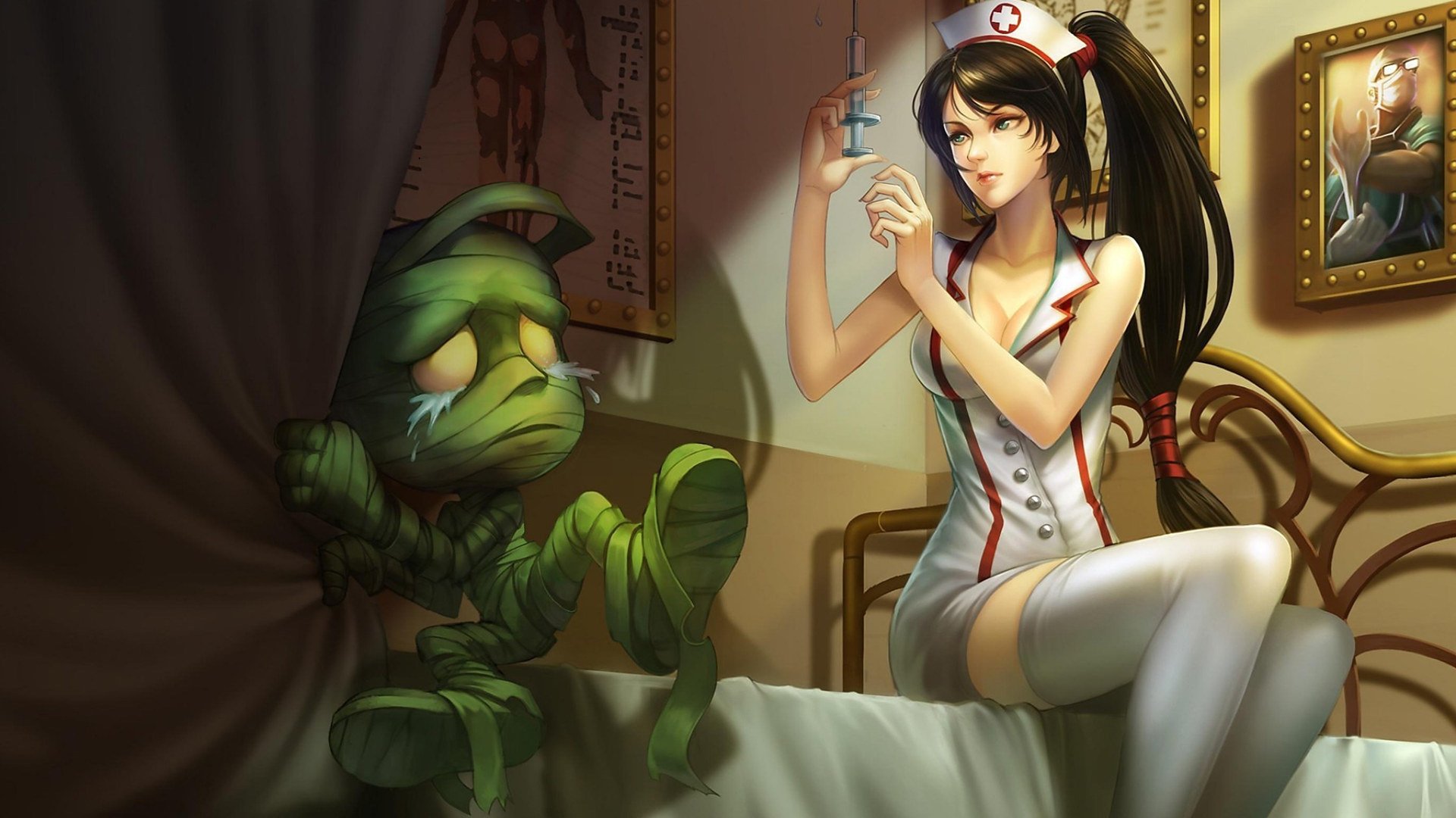 英雄联盟 LOL 僵尸 护士