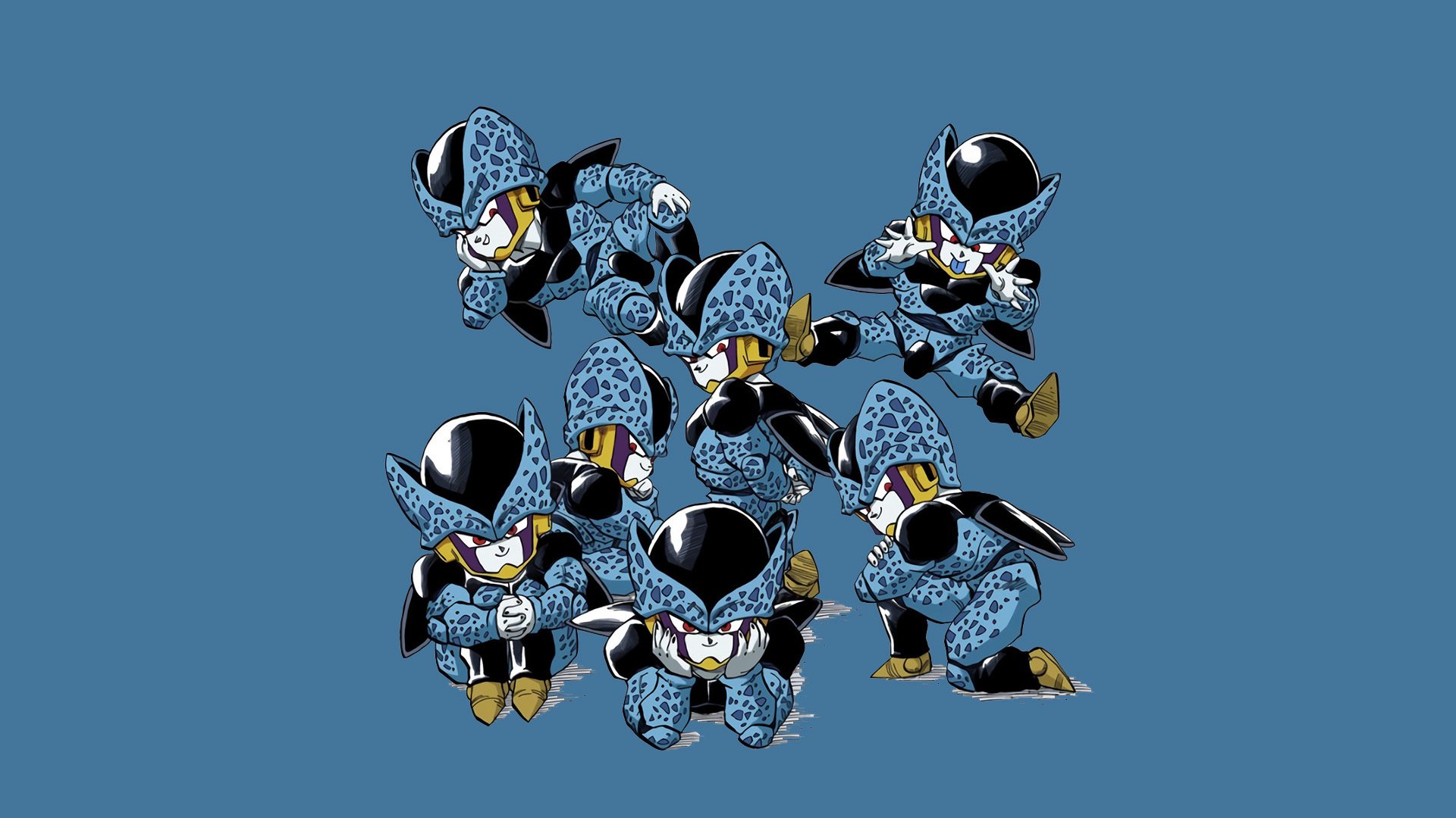 七龙珠 沙鲁 Q版 萌