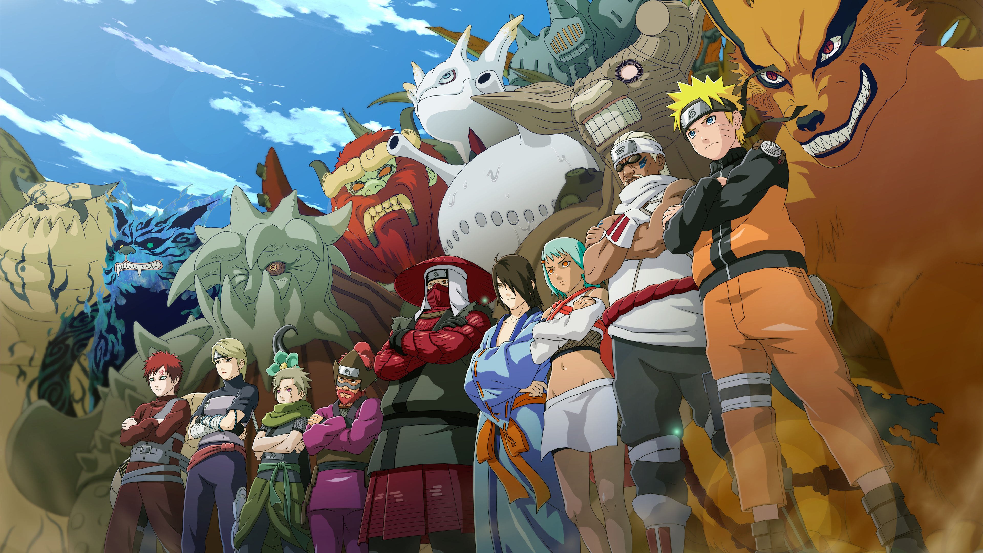 火影忍者 人力柱 九尾 鸣人