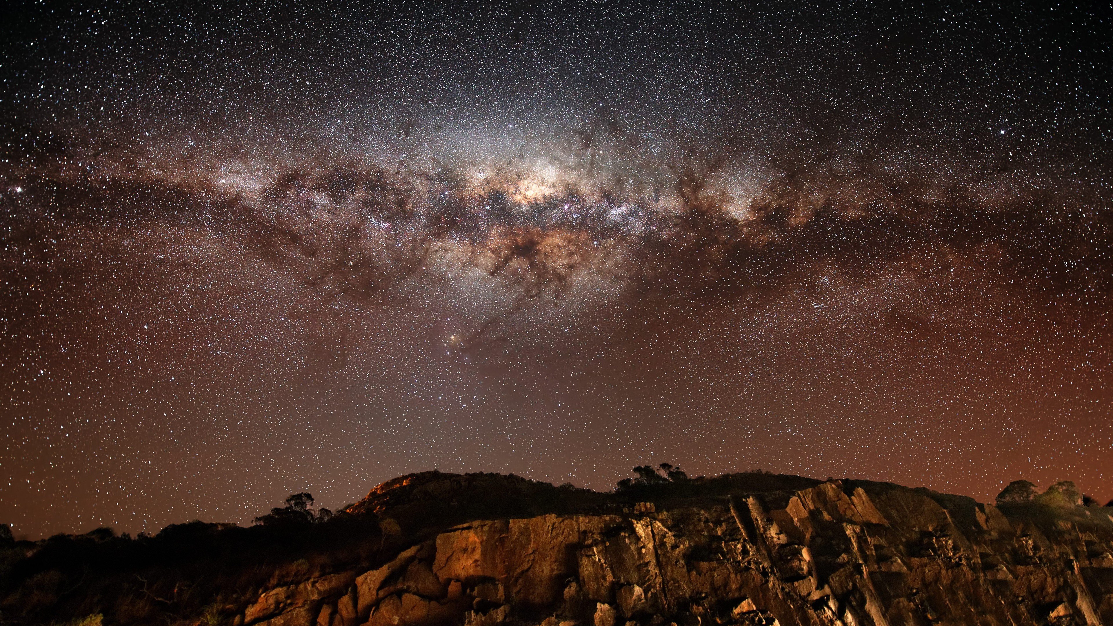 奇幻梦境 星空 高原