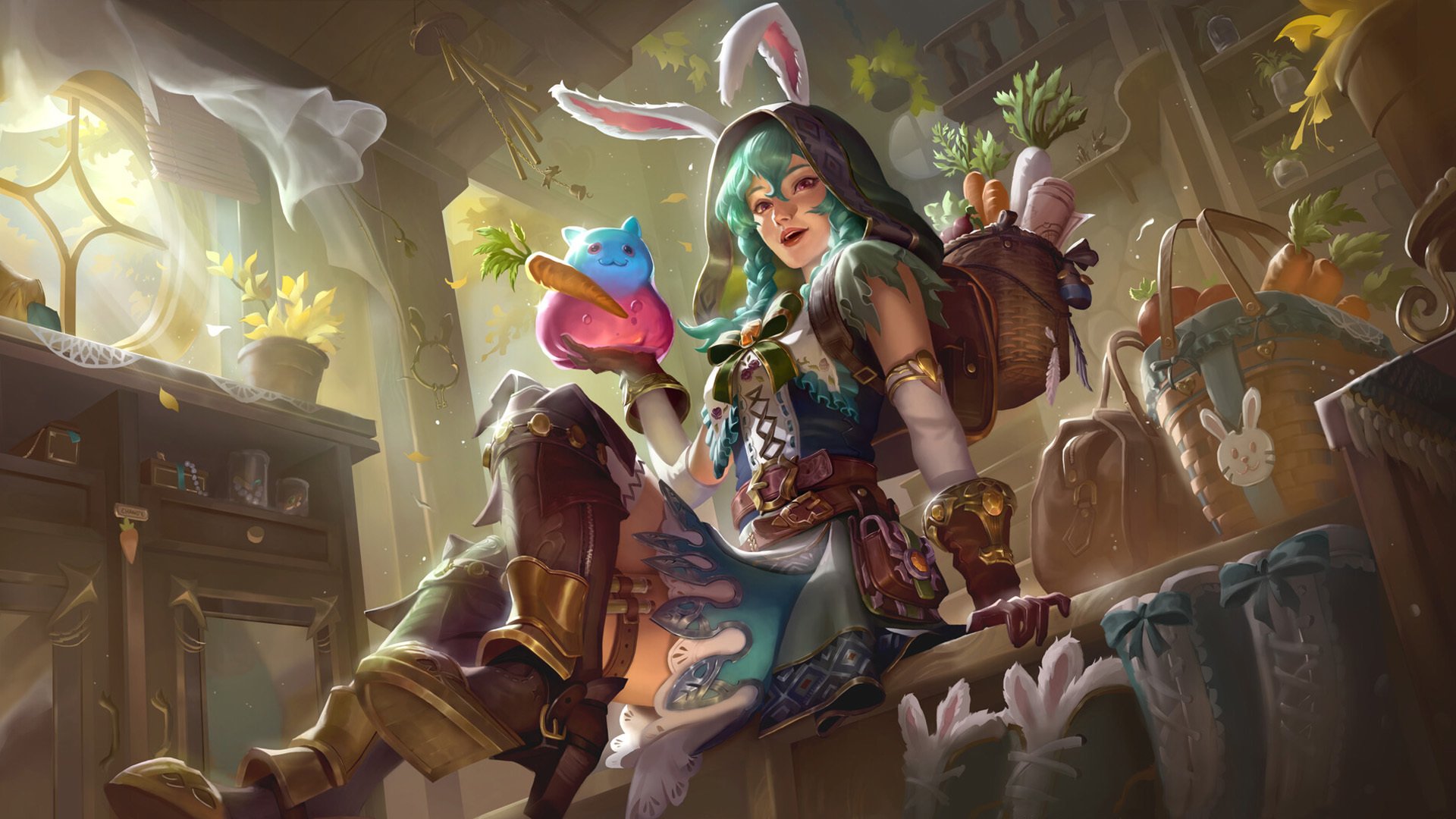 主机游戏 萝卜 兔子 精灵 长耳朵