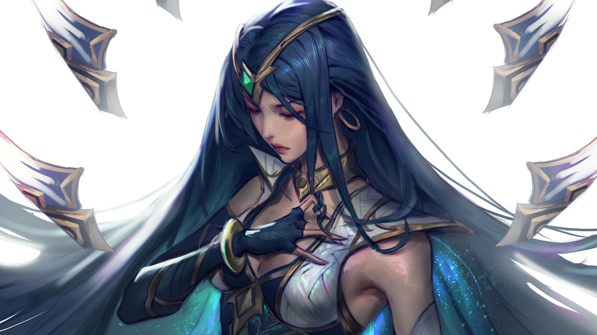 英雄联盟 刀锋舞者 光明哨兵 舞剑仙 同人 艾瑞莉娅