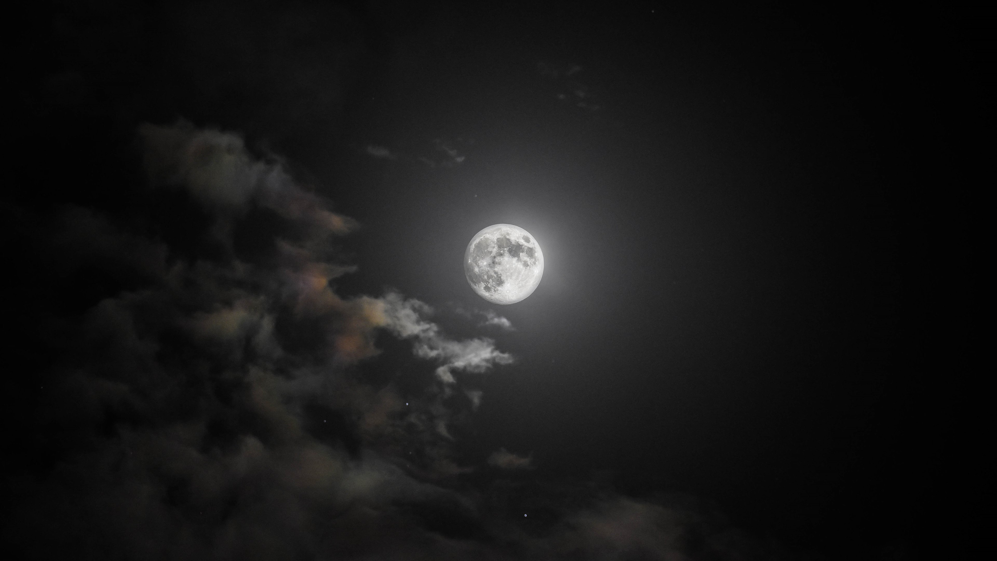 自然风光 月亮 明月 中秋 月圆